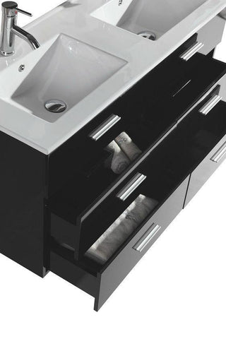 Image of Legion WT9126 SINK VANITY WITH MIRROR - NO FAUCET - Espresso WT9126