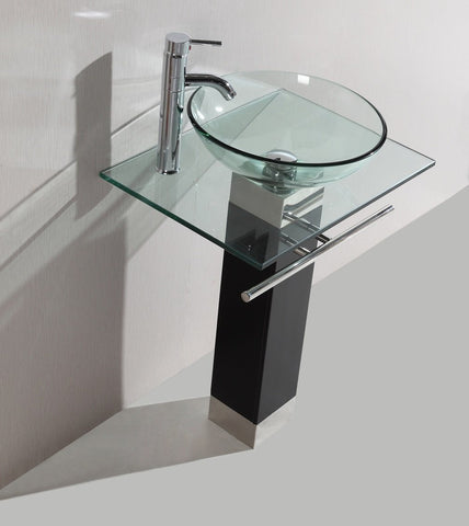 Image of Legion WTB017 SINK VANITY WITHOUT MIRROR AND FAUCET - Clear WTB017