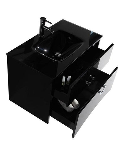Image of Legion WTH22120B SINK VANITY WITH MIRROR - NO FAUCET - Espresso WTH22120B