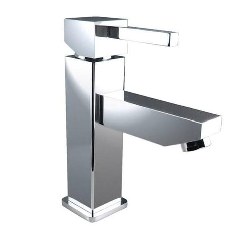 Image of Lucera 24" Espresso Modern Wall Hung Undermount Sink Vanity w/ Medicine Cabinet FVN6124ES-UNS-FFT1030CH