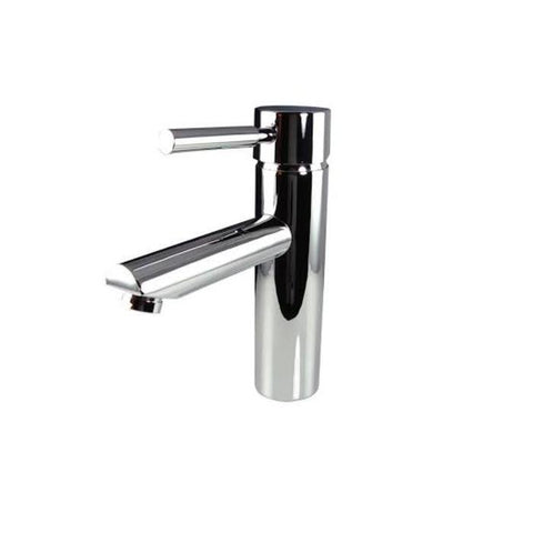 Image of Lucera 24" Espresso Modern Wall Hung Undermount Sink Vanity w/ Medicine Cabinet FVN6124ES-UNS-FFT1040CH