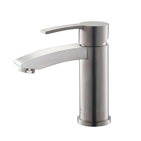 Image of Lucera 30" Gray Modern Wall Hung Undermount Sink Vanity w/ Medicine Cabinet FVN6124GR-UNS-FFT3111BN