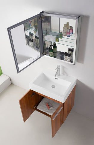 Image of Midori 24" Single Bathroom Vanity JS-50124-GR