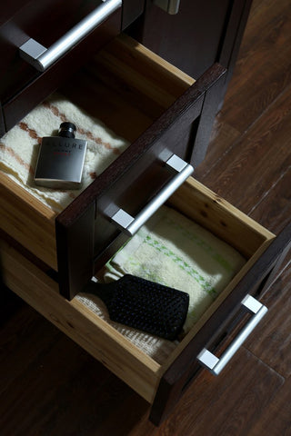 Image of Seacliff by Ariel Ashbury 42" Single Sink Vanity Set in Walnut SC-ASH-42-TWA