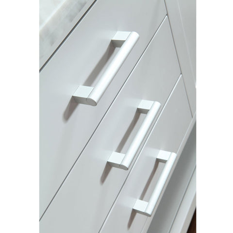 Image of Seacliff by Ariel Bayhill 60" Double Sink Vanity Set in Cloud Grey SC-BAY-60-SCG