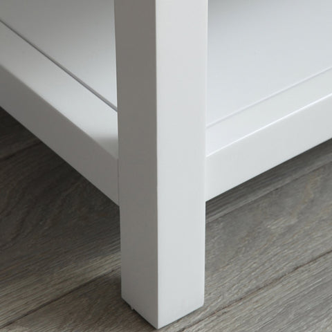 Image of Seacliff by Ariel Mayfield 60" Double Sink Vanity Set in White SC-MAY-60-SWH