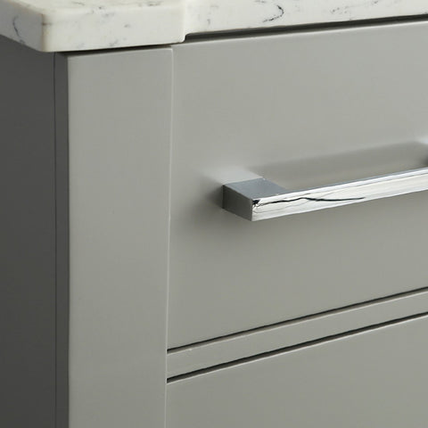 Image of Seacliff by Ariel Radcliff 48" Single Sink Vanity Set in Taupe Grey SC-RAD-48-STG