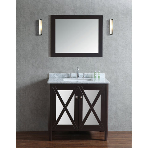 Image of Seacliff by Ariel Summit 36" Single Sink Vanity Set in Espresso SC-SUM-36-SES