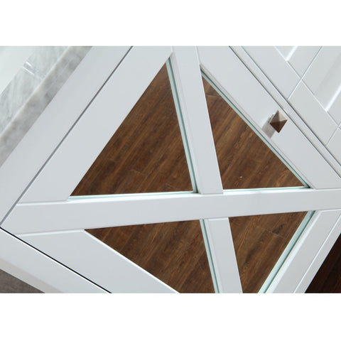 Image of Seacliff by Ariel Summit 60" Double Sink Vanity Set in White SC-SUM-60-SWH