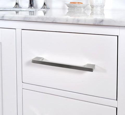 Image of Stufurhome 36 inch Malibu Pure White Single Sink Bathroom Vanity GM-6412-36PW-CR