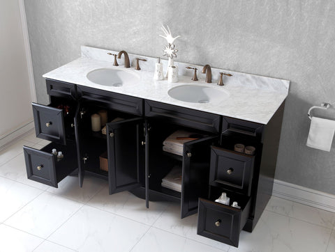 Image of Talisa 72" Double Bathroom Vanity ED-25072-WMRO-ES