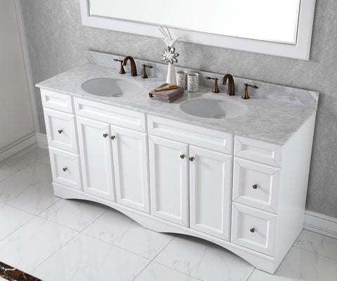 Image of Talisa 72" Double Bathroom Vanity ED-25072-WMRO-ES