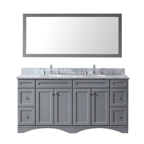 Image of Talisa 72" Double Bathroom Vanity ED-25072-WMRO-GR