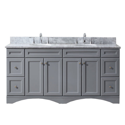 Image of Talisa 72" Double Bathroom Vanity ED-25072-WMRO-GR-NM