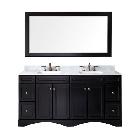Image of Talisa 72" Double Bathroom Vanity ED-25072-WMSQ-ES