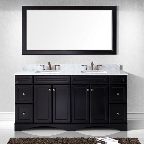 Image of Talisa 72" Double Bathroom Vanity ED-25072-WMSQ-ES