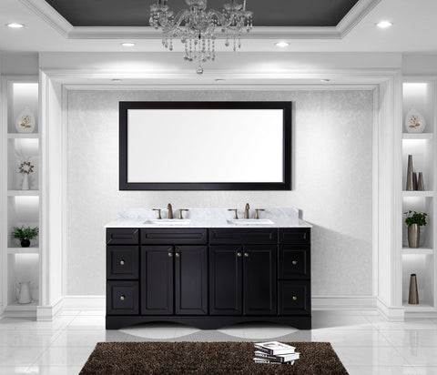 Image of Talisa 72" Double Bathroom Vanity ED-25072-WMSQ-ES