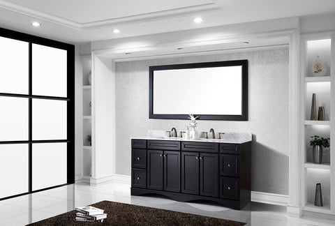 Image of Talisa 72" Double Bathroom Vanity ED-25072-WMSQ-ES