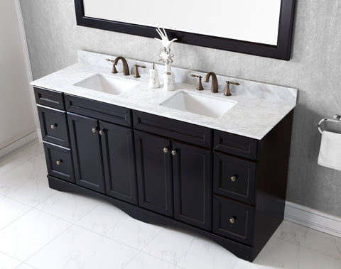 Image of Talisa 72" Double Bathroom Vanity ED-25072-WMSQ-ES
