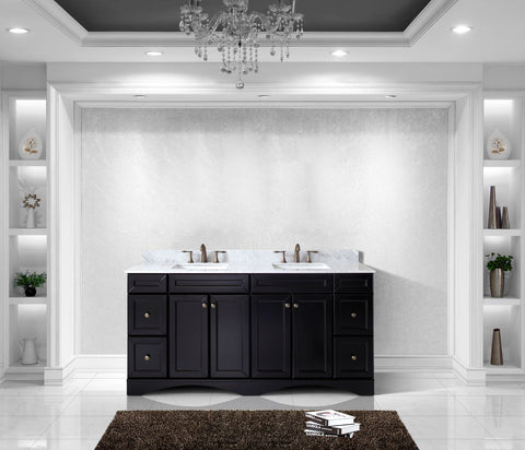 Image of Talisa 72" Double Bathroom Vanity ED-25072-WMSQ-ES