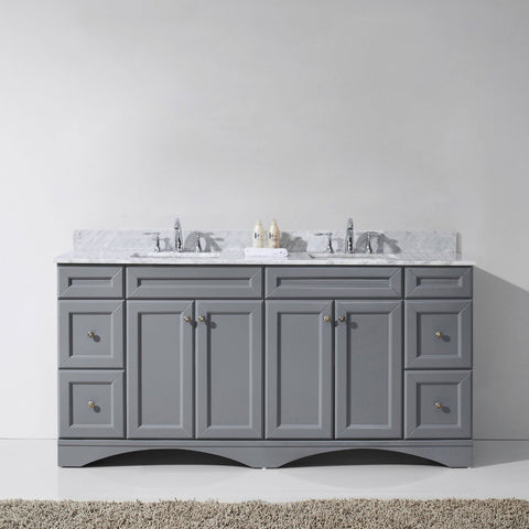 Image of Talisa 72" Double Bathroom Vanity ED-25072-WMSQ-ES