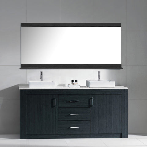 Image of Tavian 60" Double Bathroom Vanity KD-90060-G-GO