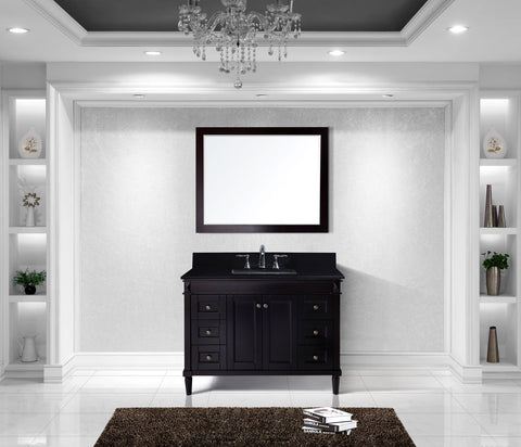 Image of Tiffany 48" Single Bathroom Vanity ES-40048-BGSQ-ES