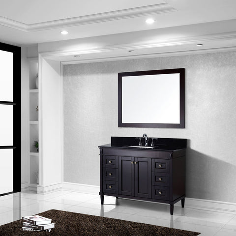 Image of Tiffany 48" Single Bathroom Vanity ES-40048-BGSQ-ES