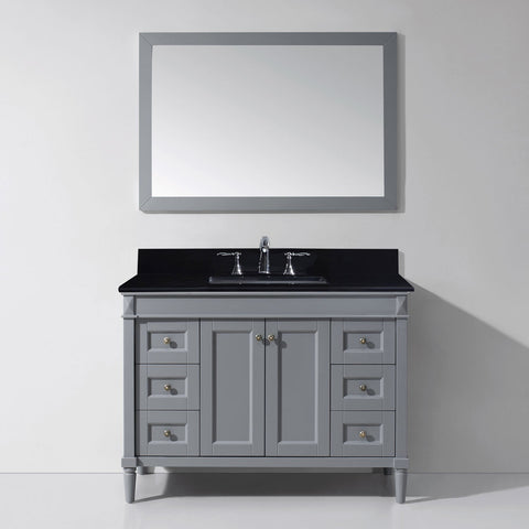 Image of Tiffany 48" Single Bathroom Vanity ES-40048-BGSQ-ES