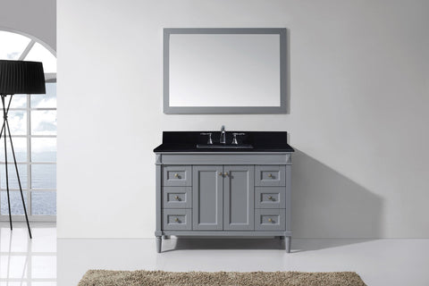 Image of Tiffany 48" Single Bathroom Vanity ES-40048-BGSQ-ES