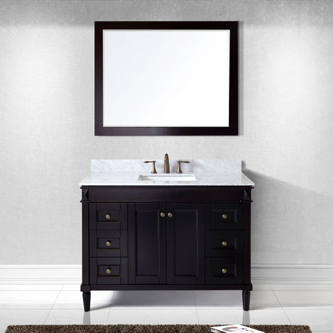 Image of Tiffany 48" Single Bathroom Vanity ES-40048-WMRO-GR
