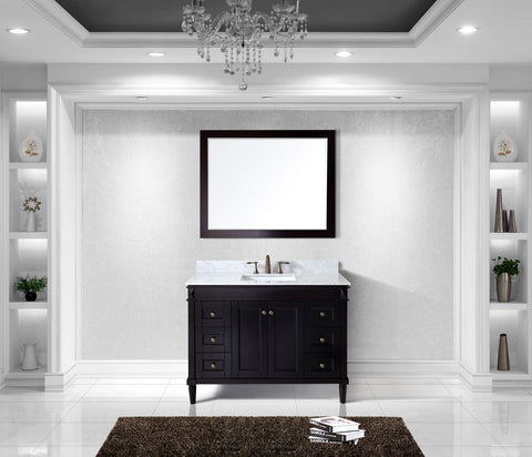 Image of Tiffany 48" Single Bathroom Vanity ES-40048-WMRO-GR