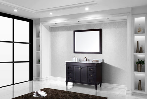 Image of Tiffany 48" Single Bathroom Vanity ES-40048-WMRO-GR