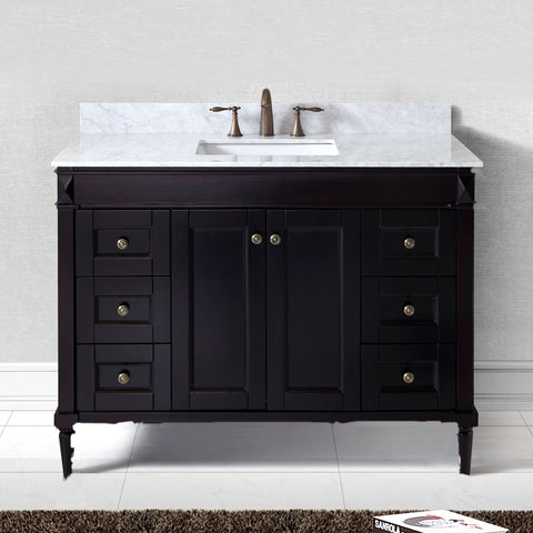 Image of Tiffany 48" Single Bathroom Vanity ES-40048-WMRO-GR