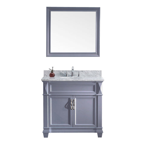 Image of Victoria 36" Single Bathroom Vanity MS-2636-WMRO-GR