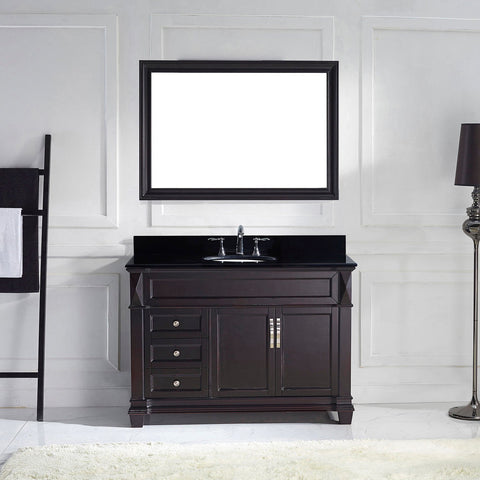 Image of Victoria 48" Single Bathroom Vanity MS-2648-BGRO-ES