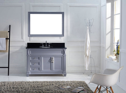 Image of Victoria 48" Single Bathroom Vanity MS-2648-BGRO-ES