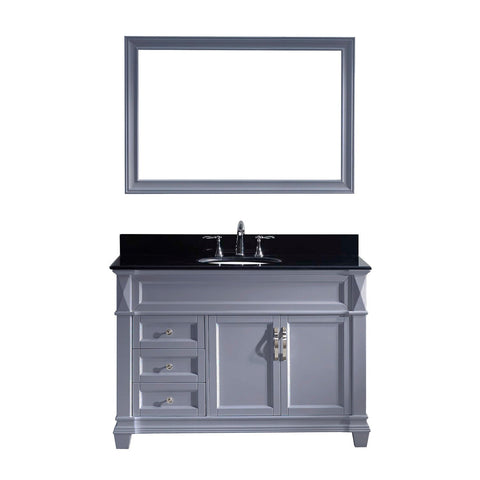 Image of Victoria 48" Single Bathroom Vanity MS-2648-BGRO-GR