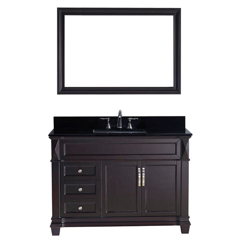 Image of Victoria 48" Single Bathroom Vanity MS-2648-BGSQ-ES