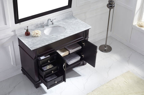 Image of Victoria 48" Single Bathroom Vanity MS-2648-WMRO-ES