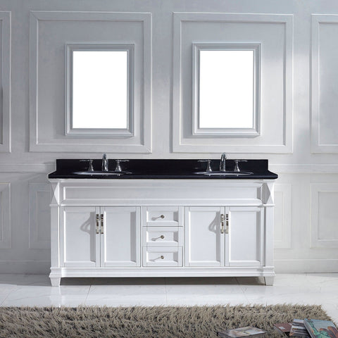 Image of Victoria 72" Double Bathroom Vanity MD-2672-BGRO-ES