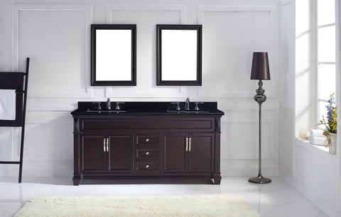 Image of Victoria 72" Double Bathroom Vanity MD-2672-BGRO-ES