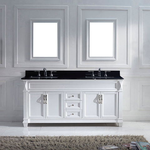 Image of Victoria 72" Double Bathroom Vanity MD-2672-BGRO-ES