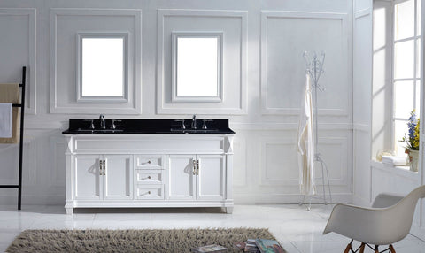 Image of Victoria 72" Double Bathroom Vanity MD-2672-BGRO-ES