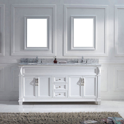 Image of Victoria 72" Double Bathroom Vanity MD-2672-WMRO-ES