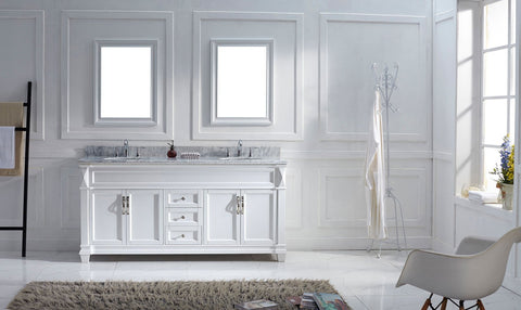 Image of Victoria 72" Double Bathroom Vanity MD-2672-WMRO-ES