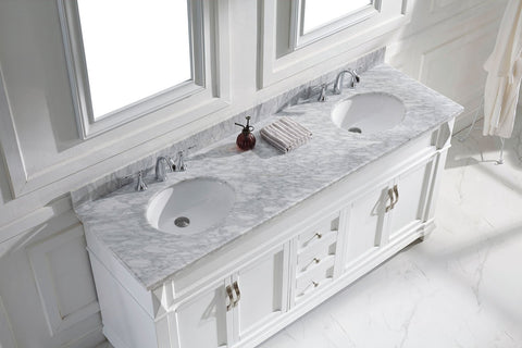 Image of Victoria 72" Double Bathroom Vanity MD-2672-WMRO-ES
