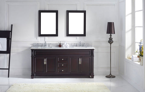 Image of Victoria 72" Double Bathroom Vanity MD-2672-WMRO-ES
