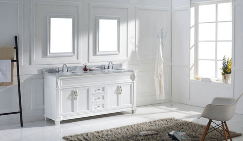 Image of Victoria 72" Double Bathroom Vanity MD-2672-WMRO-ES