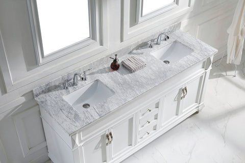 Image of Victoria 72" Double Bathroom Vanity MD-2672-WMRO-ES